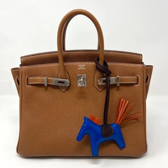 HERMES BNIB Rodeo PM Milo Lambskin GriGri PM Bag Charm
